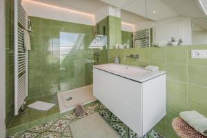 Ένα μπάνιο στο Seeapartment Untersee