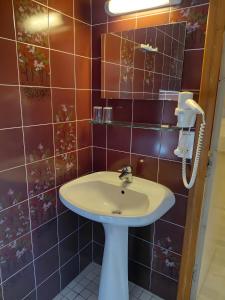 Ένα μπάνιο στο Chambre Château