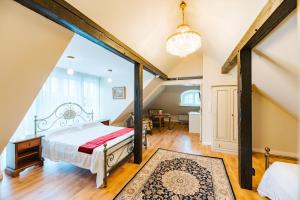 Ένα ή περισσότερα κρεβάτια σε δωμάτιο στο Nove Verde