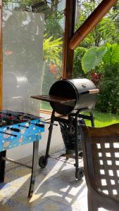 Tiện nghi BBQ cho khách tại nhà nghỉ nhỏ