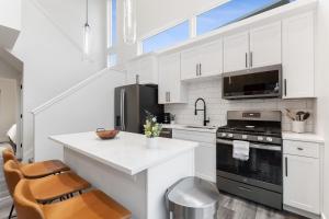 Kuchyň nebo kuchyňský kout v ubytování Quarry A28