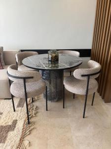 Istumisnurk majutusasutuses Exceptional condo ocean and golf in Taghazout bay +15 fotot