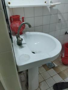 Koupelna v ubytování Rose Hotel