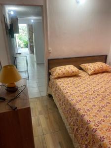 Postel nebo postele na pokoji v ubytování Gîtes youyoute