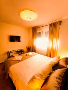 TV a/nebo společenská místnost v ubytování DiViNI apartment