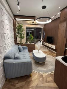 Posezení v ubytování Аренда квартиры #11 NRG U-Tower Rent an apartment