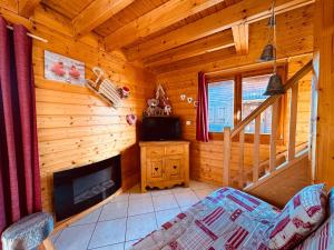 Μια τηλεόραση ή/και κέντρο ψυχαγωγίας στο Chalet Anould