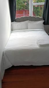 Postel nebo postele na pokoji v ubytování 4 double 1 single and 1 Sofa Beds House, 638A Te Ngae Road