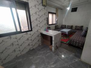 Et opholdsområde på New Luxury Apart Victoria- Casablanca 2BR + 5 billeder