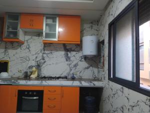 Køkken eller tekøkken på New Luxury Apart Victoria- Casablanca 2BR