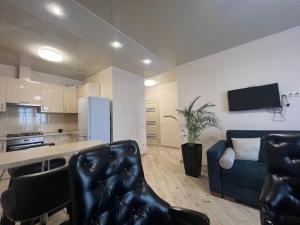 Η κουζίνα ή μικρή κουζίνα στο VIP AVALON Замарстинівська 55-Є