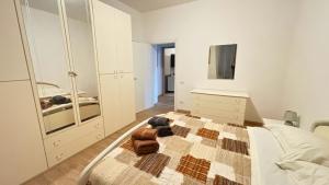 Ένα ή περισσότερα κρεβάτια σε δωμάτιο στο Casa di David