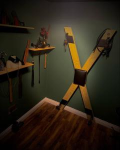 a room with a wooden x on the wall at The Alchemy in Bournemouth +19 photos