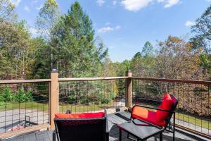 Balkón nebo terasa v ubytování Romantic Red Room - Adults Only Couples' Retreat + 43 fotografií