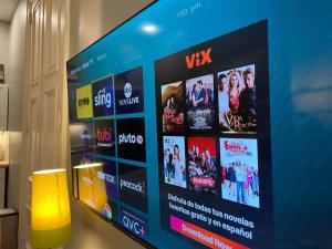 Μια τηλεόραση ή/και κέντρο ψυχαγωγίας στο THE WINTER HOUSE - HISTORIC DOWNTOWN LANCASTER