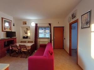 TV a/nebo společenská místnost v ubytování Domus Mare