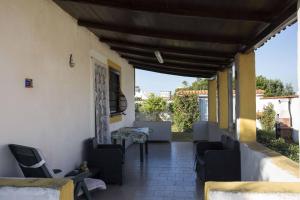 Posezení v ubytování Domus Mare