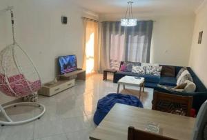 TV a/nebo společenská místnost v ubytování jamaal allaaa