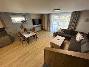Posezení v ubytování Apartmán Maco- Stará Lesná