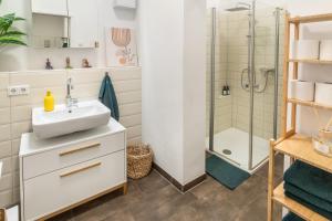 Koupelna v ubytování Imposante Whg - Zentral - Dachterrasse - Parken - Aufzug + 23 fotografií