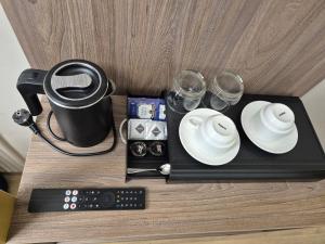 Tiện nghi pha trà/cà phê tại Nestroyplatz Rooms I Self Check In