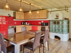 Kuchyň nebo kuchyňský kout v ubytování Oachkatzl + 17 fotografií