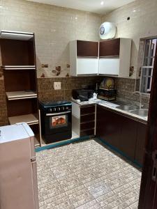 Kuchyň nebo kuchyňský kout v ubytování Parkland Homes