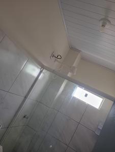 Koupelna v ubytování A M Hotel