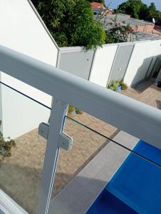 Balkón nebo terasa v ubytování A M Hotel + 3 fotografie