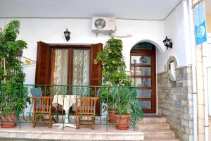 Balkón nebo terasa v ubytování Aiolos House
