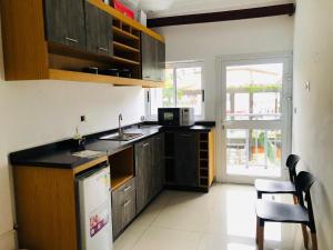 Kuchyň nebo kuchyňský kout v ubytování residence hoteliere samba