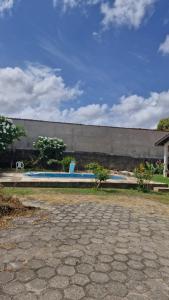 Πισίνα στο ή κοντά στο Chalé Paraíso do Mar