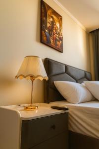 Postel nebo postele na pokoji v ubytování pharaoh pyramids hotel + 17 fotografií