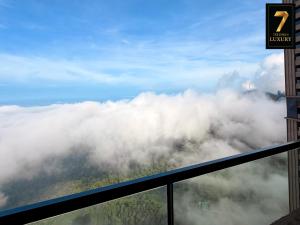 a view of the clouds from a building at 7Stonez Luxury ANTARA RESIDENCE Genting Highlands in Genting Highlands