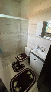 Koupelna v ubytování Apartamento 2 quartos