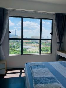 Katil atau katil-katil dalam bilik di The Luxe Collection Sun Avenue Riverside District 2 Suite
