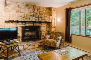 Posezení v ubytování LOGE Alta Crystal