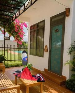 Zahrada ubytování Nomad Stay
