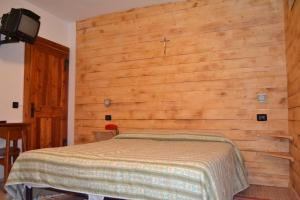TV a/nebo společenská místnost v ubytování Albergo Cioccarelli