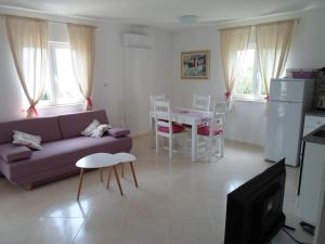 Posezení v ubytování Apartments Barić Kučište