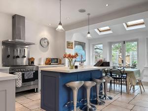 Køkken eller tekøkken på Sunnybeck Cottage