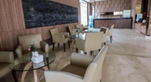 Posezení v ubytování Hotel 61 Medan
