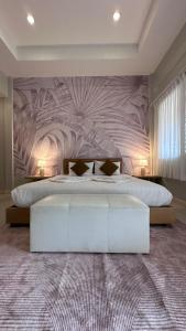 Ένα ή περισσότερα κρεβάτια σε δωμάτιο στο Spice & Sea Resort