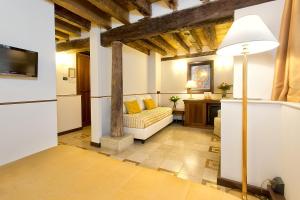 TV a/nebo společenská místnost v ubytování Ca' San Giorgio B&B