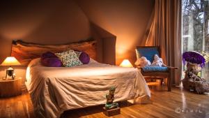 Postel nebo postele na pokoji v ubytování Villa Nao + 37 fotografií