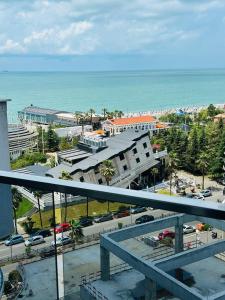 Общий вид на море или вид на море из отеля