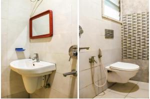 Koupelna v ubytování Sri SUBHAMASTHU GRAND