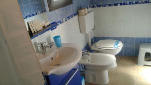 Koupelna v ubytování B&B Villa Pia