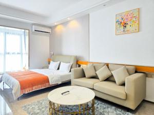 Χώρος καθιστικού στο Urban Sanctuary Riva Phnom Penh