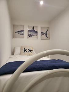 Ένα ή περισσότερα κρεβάτια σε δωμάτιο στο Dea Marinae vacation house